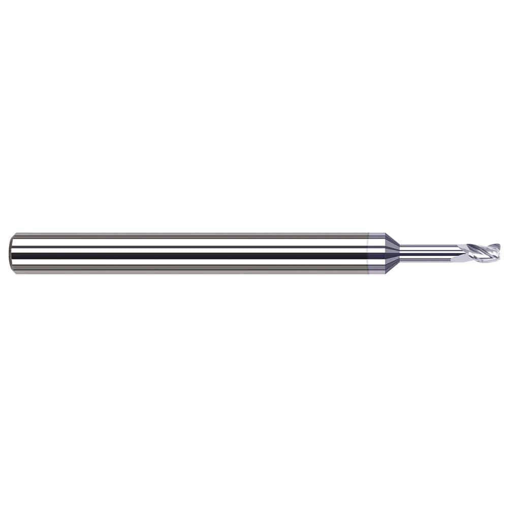 Harvey Tool - Corner Radius & Corner Chamfer End Mills; Mill Diameter (Inch): 3/16 ; Mill Diameter (Decimal Inch): 0.1875 ; End Type: Corner Radius ; Corner Radius (Decimal Inch): 0.0050 ; Number of Flutes: 3 ; Material: Solid Carbide - Exact Industrial Supply