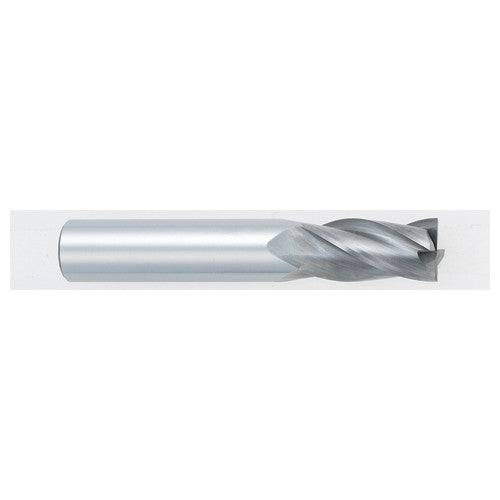 ‎7/32″ Dia. × 1/4″ Shank × 5/8″ DOC × 2-1/2″ OAL, Carbide, Bright, 4 Flute, Square, Solid End Mill - Makers Industrial Supply