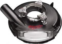 Milwaukee Tool - 7" Diam Grinder Dust Shroud - For Use with Sanders/Grinders - Makers Industrial Supply