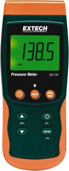 Extech - 29 Max psi, 0.5% Accuracy, Pressure Meter - Makers Industrial Supply