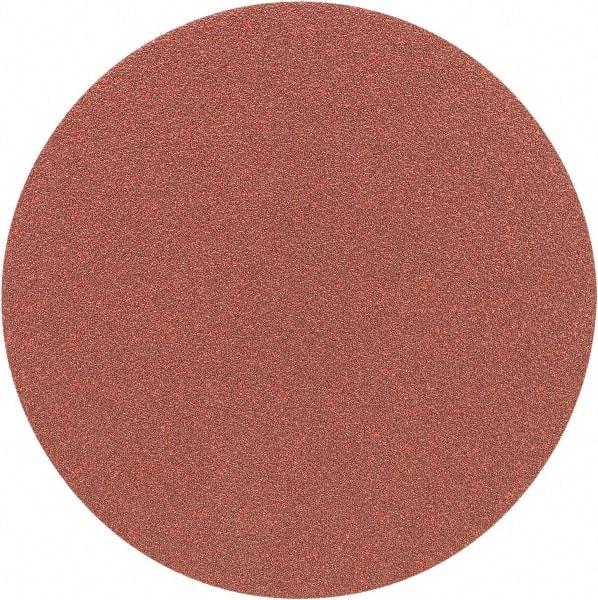 Porter-Cable - 5" Diam, 100 Grit Aluminum Oxide Adhesive PSA Disc - Fine Grade, Tan, C Weighted Backing, Flexible, 13,000 Max RPM - Makers Industrial Supply