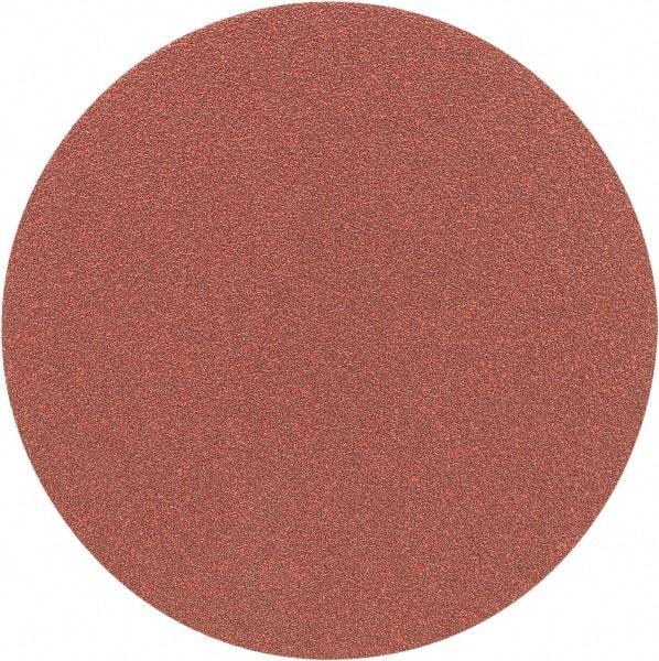 Porter-Cable - 5" Diam, 180 Grit Aluminum Oxide Adhesive PSA Disc - Very Fine Grade, Tan, C Weighted Backing, Flexible, 13,000 Max RPM - Makers Industrial Supply