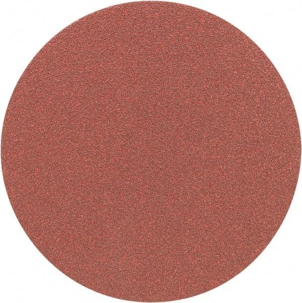 Porter-Cable - 5" Diam, 180 Grit Aluminum Oxide Adhesive PSA Disc - Very Fine Grade, Tan, C Weighted Backing, Flexible, 13,000 Max RPM - Makers Industrial Supply