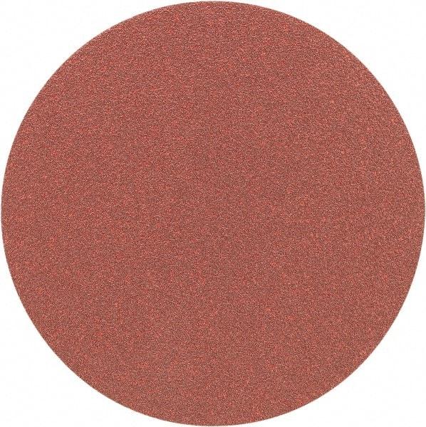 Porter-Cable - 5" Diam, 180 Grit Aluminum Oxide Adhesive PSA Disc - Very Fine Grade, Tan, C Weighted Backing, Flexible, 13,000 Max RPM - Makers Industrial Supply