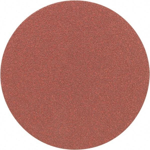 Porter-Cable - 5" Diam, 60 Grit Aluminum Oxide Adhesive PSA Disc - Medium Grade, Tan, C Weighted Backing, Flexible, 13,000 Max RPM - Makers Industrial Supply