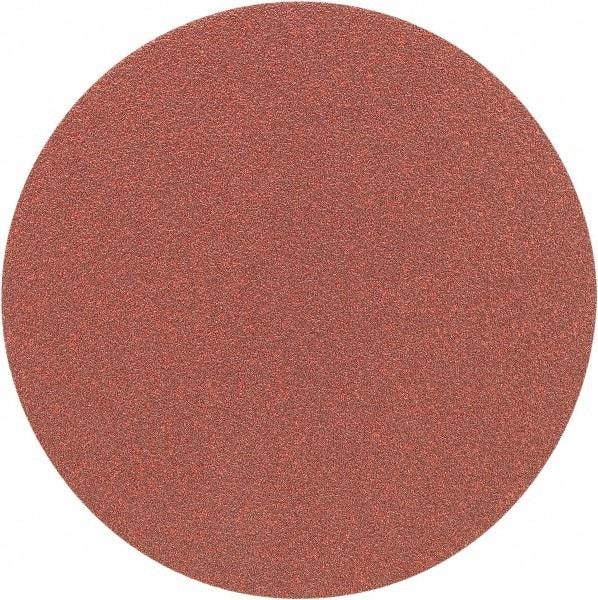 Porter-Cable - 5" Diam, 220 Grit Aluminum Oxide Adhesive PSA Disc - Very Fine Grade, Tan, C Weighted Backing, Flexible, 13,000 Max RPM - Makers Industrial Supply