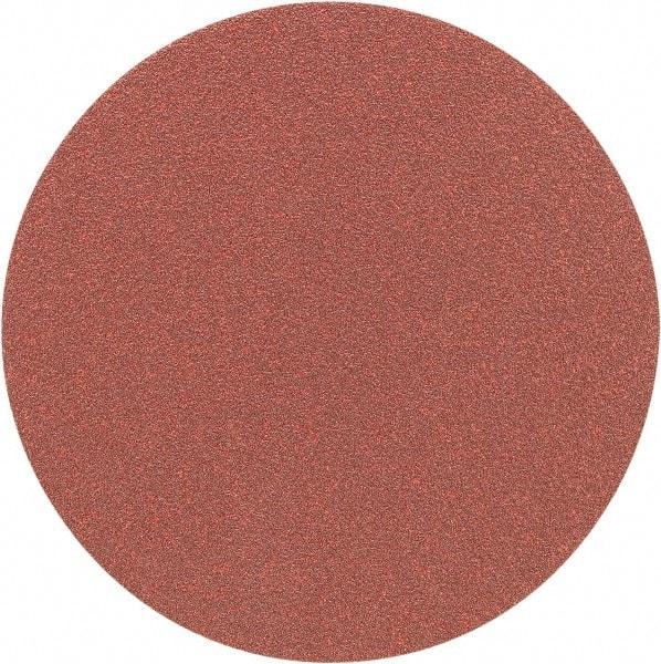 Porter-Cable - 5" Diam, 80 Grit Aluminum Oxide Adhesive PSA Disc - Medium Grade, Tan, C Weighted Backing, Flexible, 13,000 Max RPM - Makers Industrial Supply