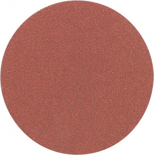 Porter-Cable - 5" Diam, 80 Grit Aluminum Oxide Adhesive PSA Disc - Medium Grade, Tan, C Weighted Backing, Flexible, 13,000 Max RPM - Makers Industrial Supply