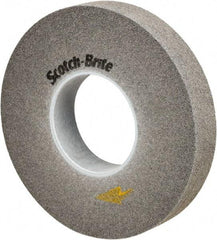 3M - 12" Diam, 2" Face Width, 5" Center Hole, Fine Grade, Silicon Carbide Deburring Wheel - Convolute, Medium Density 10 Grade, 3,000 RPM - Makers Industrial Supply