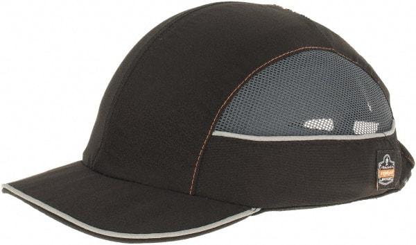 Ergodyne - Nylon Bump Cap with LED Lights - Vented, Black - Makers Industrial Supply