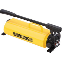 Enerpac - Manual Hydraulic Pumps Number of Stages: 2.000 Oil Volume Per Stroke (Cu. In.): 1.00 - Makers Industrial Supply