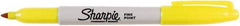 Sharpie - Yellow Permanent Marker - Fine Tip, AP Nontoxic Ink - Makers Industrial Supply