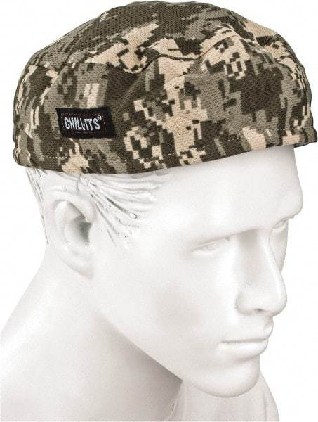 Ergodyne - Size Universal, Cooling Skull Cap - Polyester, Camouflage - Makers Industrial Supply