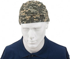 Ergodyne - Size Universal Cooling Tie Hat - Terry Cloth, Tie Closure, Camouflage, Camouflage Pattern - Makers Industrial Supply