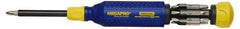 Megapro - Bit Screwdriver - Phillips, Slotted, Torx, Square, with Storage - Makers Industrial Supply