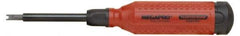 Megapro - Bit Screwdriver - Hex Pin, Spanner, Torx Pin, with Storage - Makers Industrial Supply