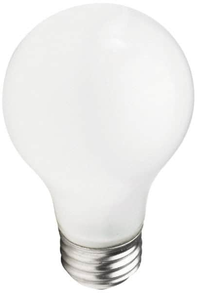 Philips - 29 Watt Halogen Residential/Office Medium Screw Lamp - 2,810°K Color Temp, 380 Lumens, 120 Volts, Dimmable, A19, 1,000 hr Avg Life - Makers Industrial Supply