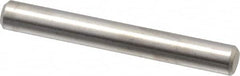 Value Collection - 1/8" Diam x 1" Pin Length 316 Stainless Steel Standard Dowel Pin - Bright Finish, 2 Beveled End - Makers Industrial Supply