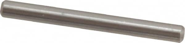 Value Collection - 1/8" Diam x 1-1/4" Pin Length 316 Stainless Steel Standard Dowel Pin - Bright Finish, 2 Beveled End - Makers Industrial Supply