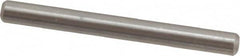 Value Collection - 1/8" Diam x 1-1/4" Pin Length 316 Stainless Steel Standard Dowel Pin - Bright Finish, 2 Beveled End - Makers Industrial Supply