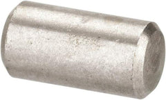 Value Collection - 3/16" Diam x 3/8" Pin Length 316 Stainless Steel Standard Dowel Pin - Bright Finish, 2 Beveled End - Makers Industrial Supply