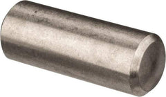 Value Collection - 3/16" Diam x 1/2" Pin Length 316 Stainless Steel Standard Dowel Pin - Bright Finish, 2 Beveled End - Makers Industrial Supply