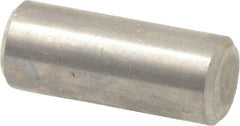 Value Collection - 1/4" Diam x 5/8" Pin Length 316 Stainless Steel Standard Dowel Pin - Bright Finish, 2 Beveled End - Makers Industrial Supply