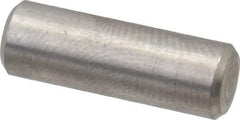 Value Collection - 1/4" Diam x 3/4" Pin Length 316 Stainless Steel Standard Dowel Pin - Bright Finish, 2 Beveled End - Makers Industrial Supply