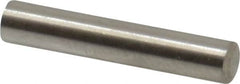 Value Collection - 3mm Diam x 16mm Pin Length 316 Stainless Steel Standard Dowel Pin - Bright Finish, 1 Rounded End - Makers Industrial Supply