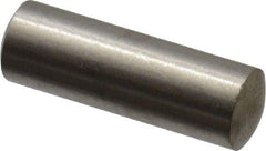 Value Collection - 4mm Diam x 12mm Pin Length 316 Stainless Steel Standard Dowel Pin - Bright Finish, 1 Rounded End - Makers Industrial Supply