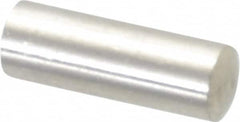 Value Collection - 5mm Diam x 14mm Pin Length 316 Stainless Steel Standard Dowel Pin - Bright Finish, 1 Rounded End - Makers Industrial Supply