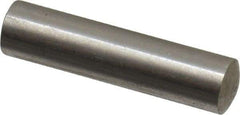 Value Collection - 6mm Diam x 24mm Pin Length 316 Stainless Steel Standard Dowel Pin - Bright Finish, 1 Rounded End - Makers Industrial Supply