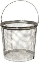 Bio-Circle - Parts Washer Basket - 209.55mm High x 228.6mm Wide x 228.6mm Long, Use with Bio-Circle Parts Washing Systems - Makers Industrial Supply