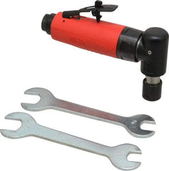 Sioux Tools - 1/4" Collet, Angle Handle, Angle Air Die Grinder - 20,000 RPM, Rear Exhaust, 11 CFM, 0.3 hp, 6.21 bar, 1/4 NPT - Makers Industrial Supply