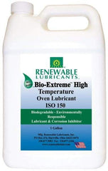 Renewable Lubricants - 1 Gal Bottle Synthetic/Graphite Penetrant/Lubricant - White, -28°F to 2,000°F, Food Grade - Makers Industrial Supply