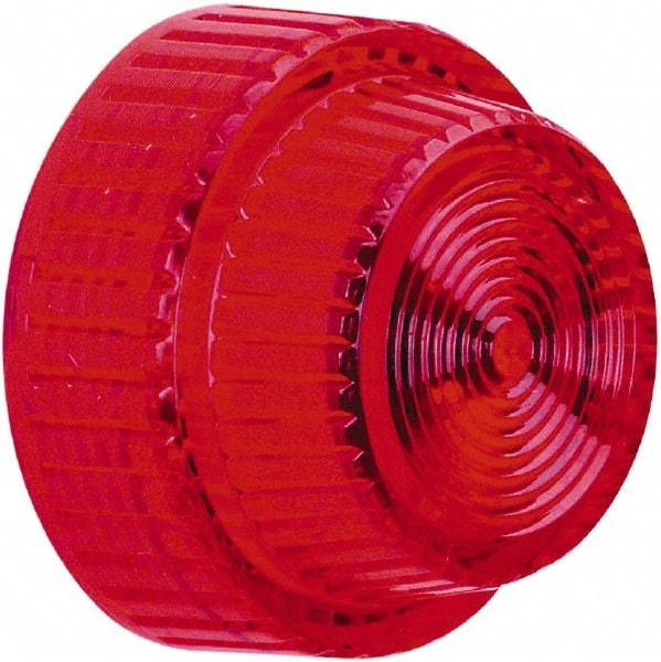 Schneider Electric - Pilot and Indicator Light Lens - Red - Makers Industrial Supply