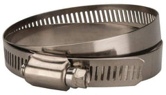 Value Collection - SAE Size 88, 4 to 6" Diam, Stainless Steel/Carbon Steel Worm Drive Clamp - 1/2" Wide, Material Grade 201 - Makers Industrial Supply