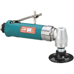 Dynabrade - 3" Max Disc, 18,000 RPM, Pneumatic Handheld Disc Sander - 41 CFM, 1/4" Inlet, 0.7 hp, 90 psi - Makers Industrial Supply