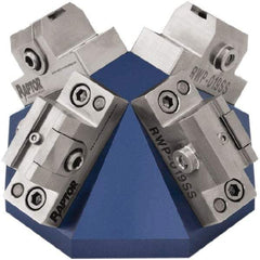 Raptor Workholding - 3/8" Jaw Width, 2.69" High Dovetail Vise - For Use with 4 & 5 Axis Workholding Systems - Makers Industrial Supply