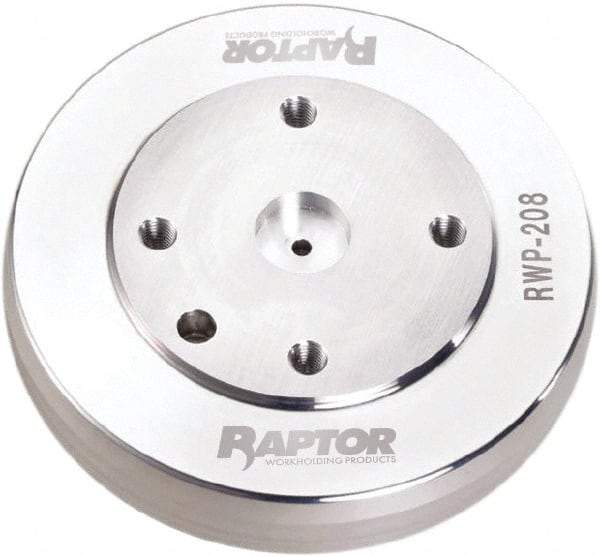 Raptor Workholding - 7.95" Jaw Width, 1-1/2" High Riser - For Use with 4 & 5 Axis Workholding Systems - Makers Industrial Supply