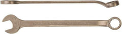 Ampco - 30mm 12 Point Combination Wrench - 15-3/8" OAL, Aluminum Bronze, Plain Finish - Makers Industrial Supply