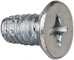 Value Collection - 1/4-20 UNC 1/2" Overall Length #3 Phillips Thread Cutting Screw - Makers Industrial Supply