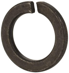 Value Collection - M27, 27.5mm ID, 43mm OD, 5mm Thick Split Lock Washer - Grade 8 Spring Steel, Uncoated, 27.5mm Min ID, 43.7mm Max ID - Makers Industrial Supply