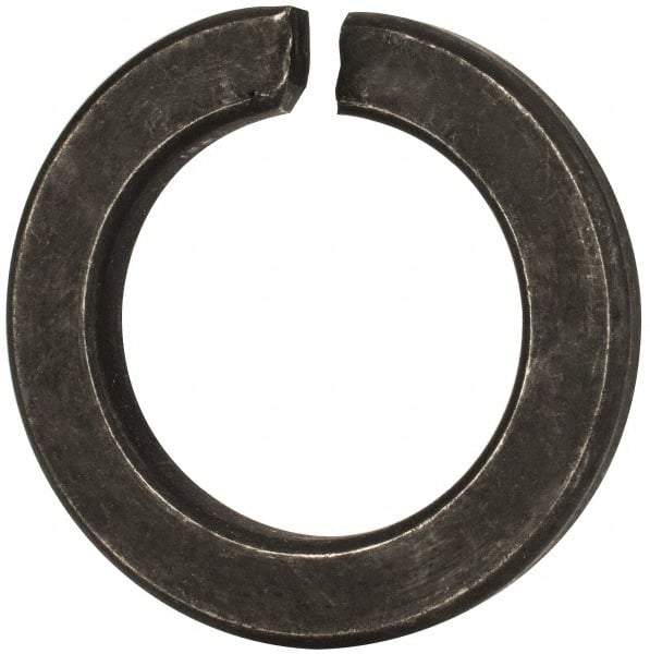 Value Collection - M30, 30.5mm ID, 48.2mm OD, 6mm Thick Split Lock Washer - Grade 8 Spring Steel, Uncoated, 30.5mm Min ID, 31.7mm Max ID - Makers Industrial Supply