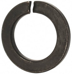 Value Collection - M36, 36.5mm ID, 58.2mm OD, 6mm Thick Split Lock Washer - Grade 8 Spring Steel, Uncoated, 36.5mm Min ID, 37.7mm Max ID - Makers Industrial Supply