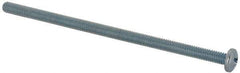 Value Collection - #8-32 UNC, 3-1/2" Length Under Head Phillips Drive Machine Screw - Pan Head, Grade J82 Steel, Zinc-Plated Finish, Without Washer - Makers Industrial Supply