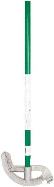 Greenlee - Hand Conduit Bender with Handle - 3/4" Rigid Capacity, Bends EMT, Rigid, IMC - Makers Industrial Supply