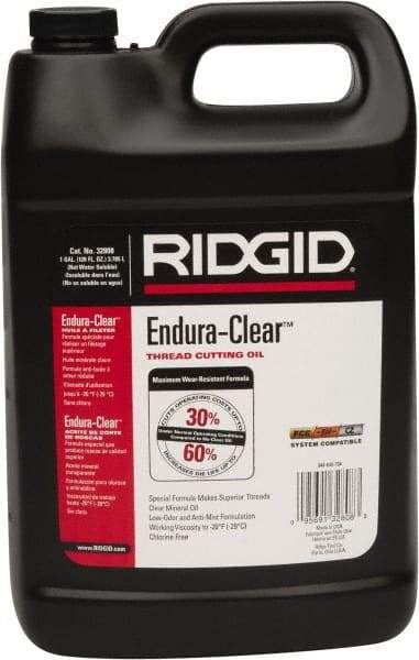 Ridgid - Endura Clear Cutting Oil - Makers Industrial Supply