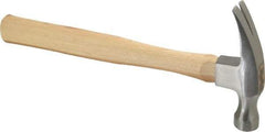 Paramount - 1 Lb Head, Straight Framing Hammer - 13" OAL, Wood Handle - Makers Industrial Supply