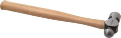 Paramount - 3/4 Lb Head Ball Pein Hammer - Wood Handle, 12-3/4" OAL - Makers Industrial Supply